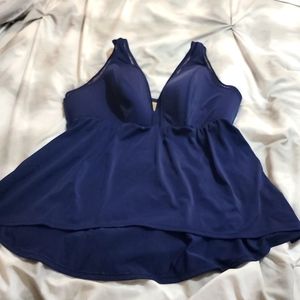 Navy tankini